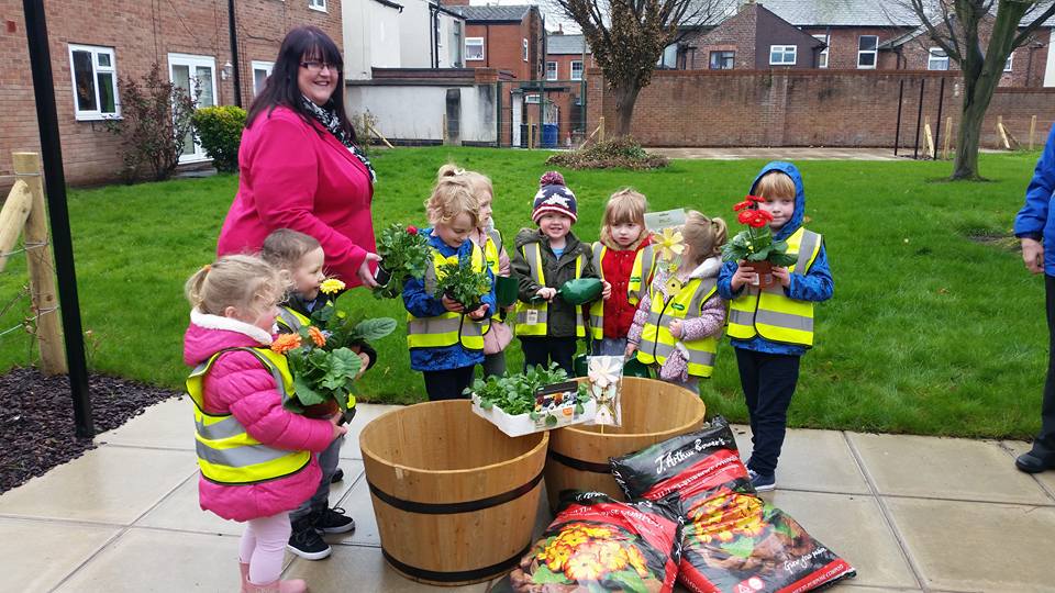 Kids Planet Warrington Cromwell Court Planting Kids Planet Warrington Cromwell Court Planting