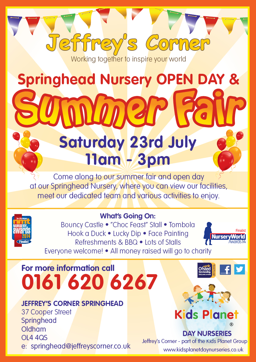 Jeffreys Corner Springhead Summer Fair Jeffreys Corner Springhead Summer Fair