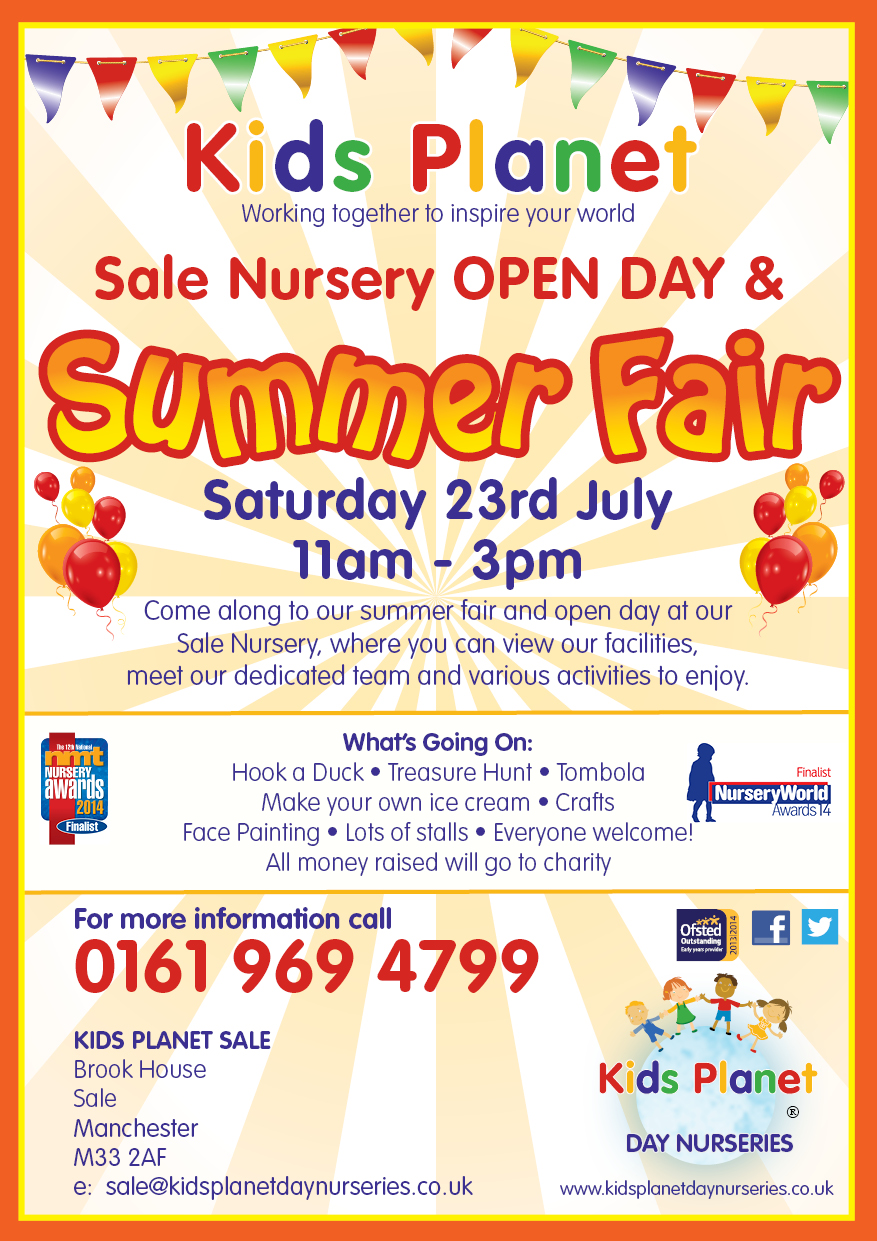 Kids Planet Sale Summer Fair Kids Planet Sale Summer Fair