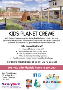 kids planet crewe