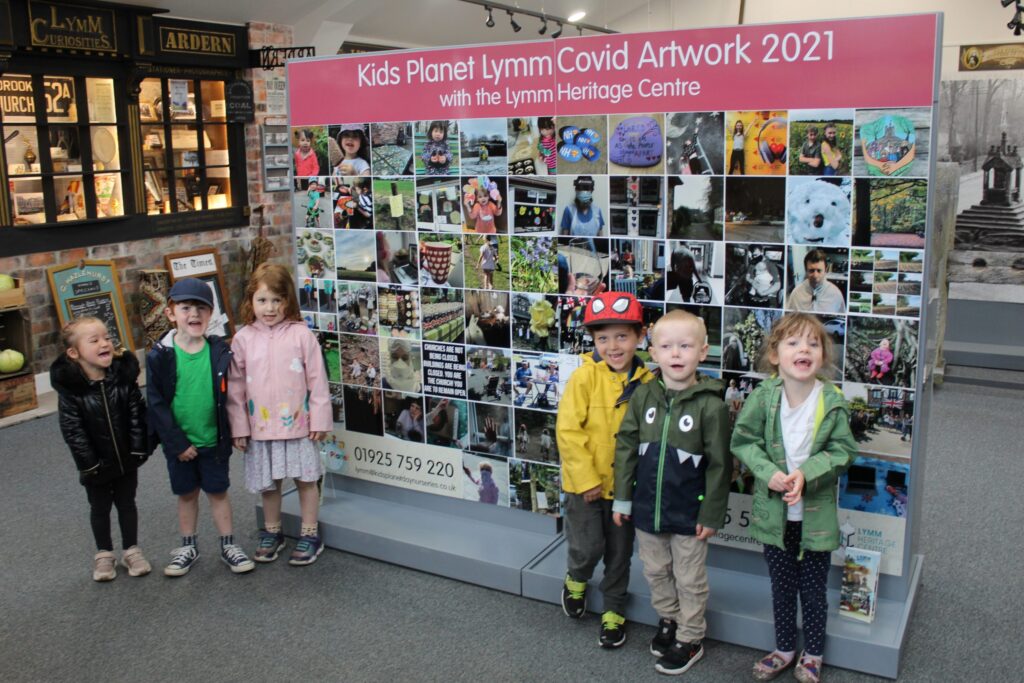 Kids Planet Create Artwork with Lymm Heritage Centre