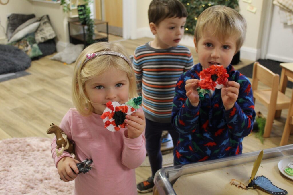 Remembrance Day at Kids Planet Lymm