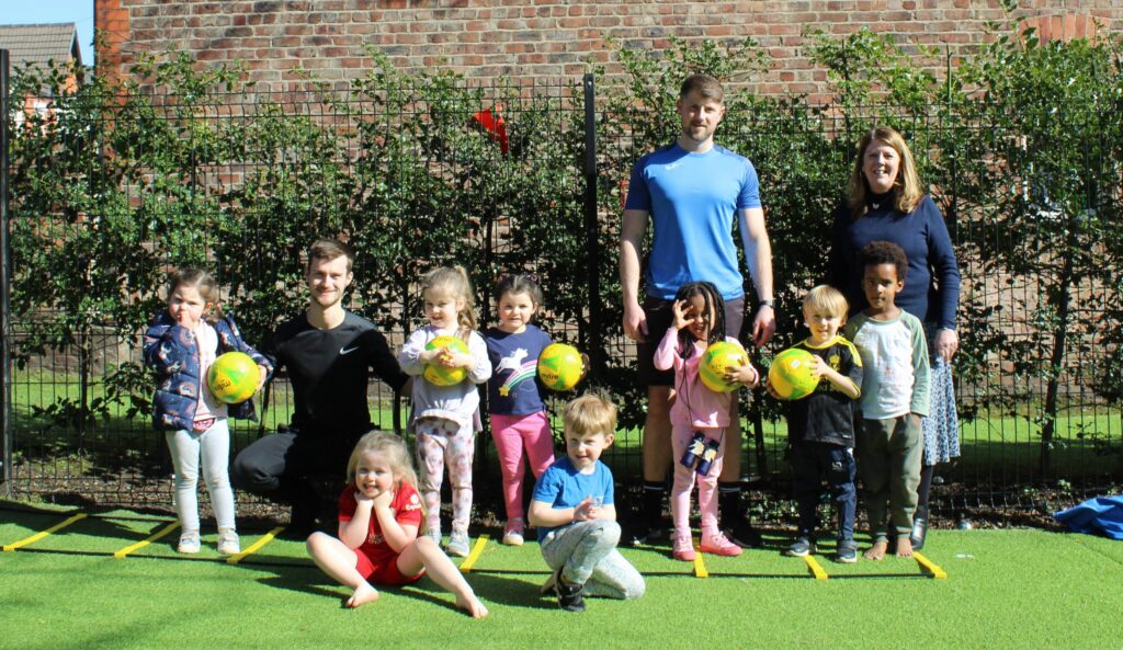 Kids Planet provides sports coach work placement for Strawberry Fields Steps to Work trainee