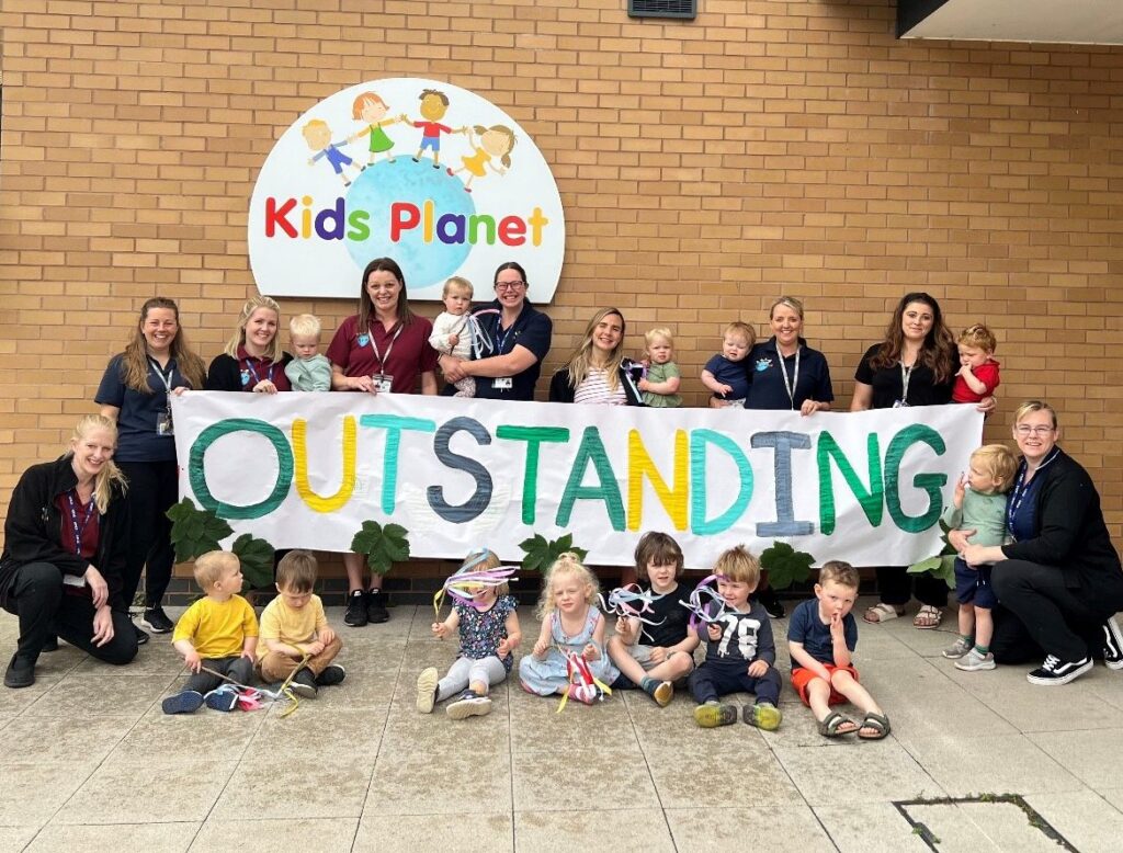 Kids Planet Chester rated Outstanding!
