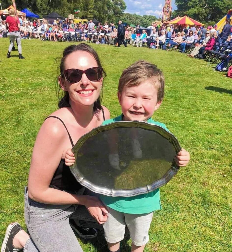 Kids Planet prize winners at Lytham Club Day