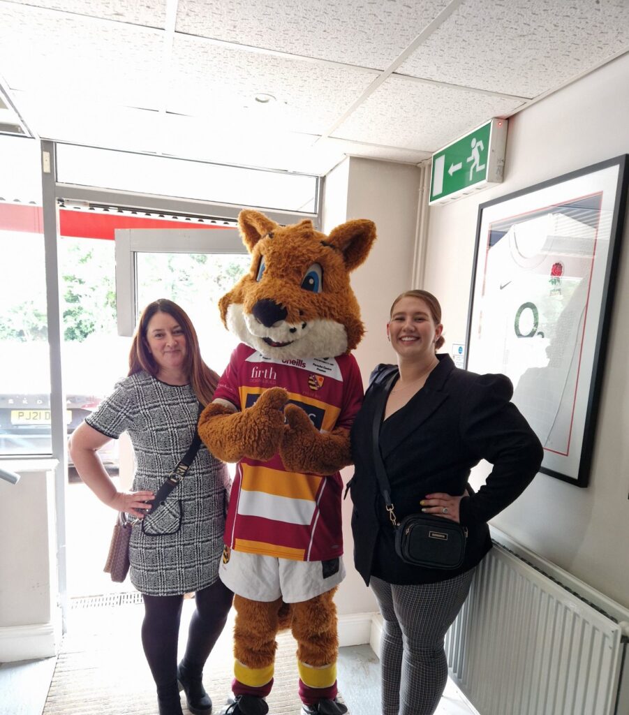 Kids Planet invited to Fylde Rugby match as sponsors