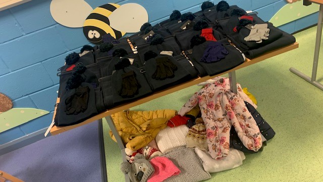 Kids Planet Woodside keeping the community warm!