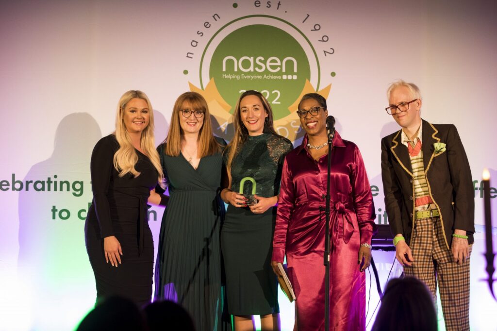SEND Team scoops nasen’s Early Years Provision Award