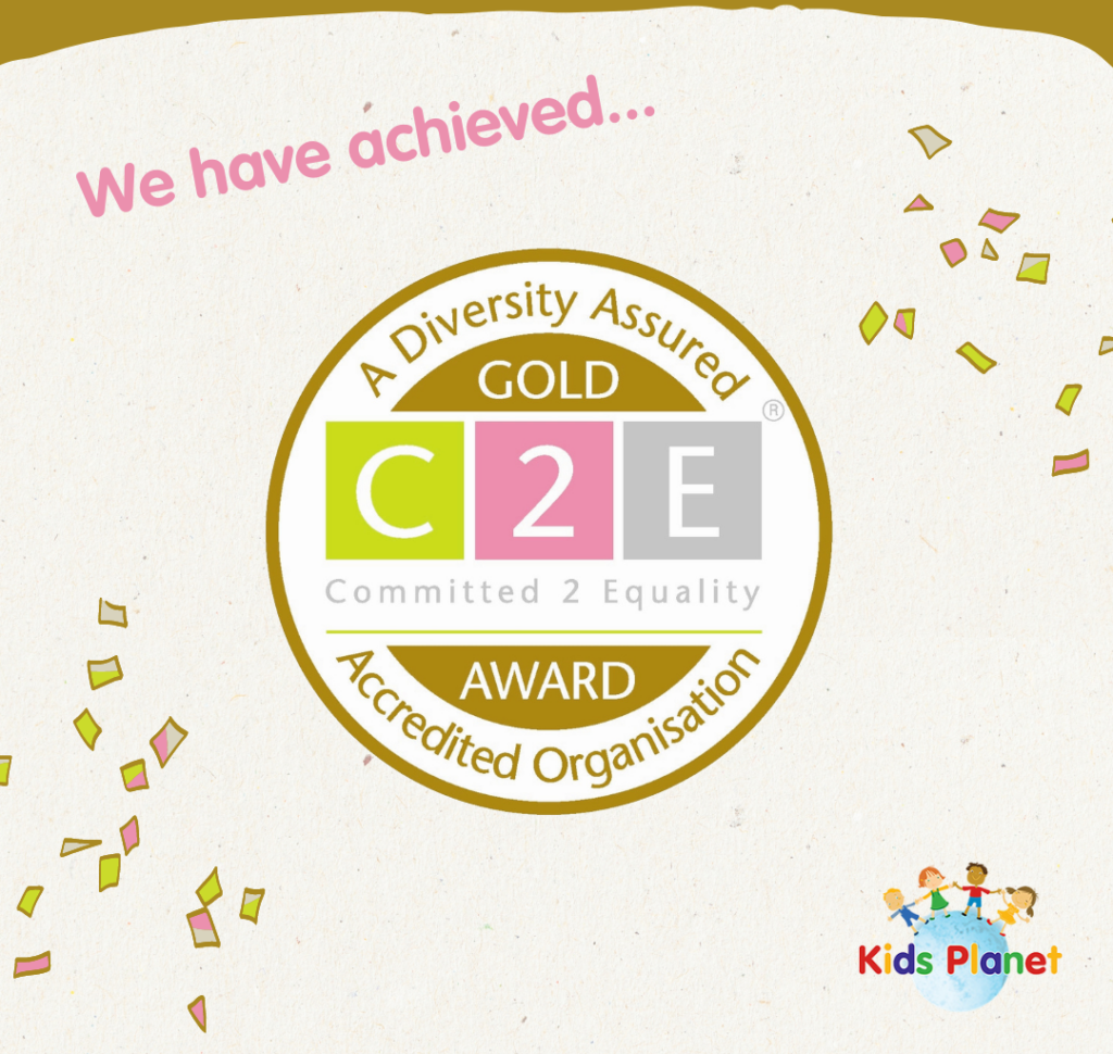 Kids Planet achieves GOLD in Equality Standard accreditation
