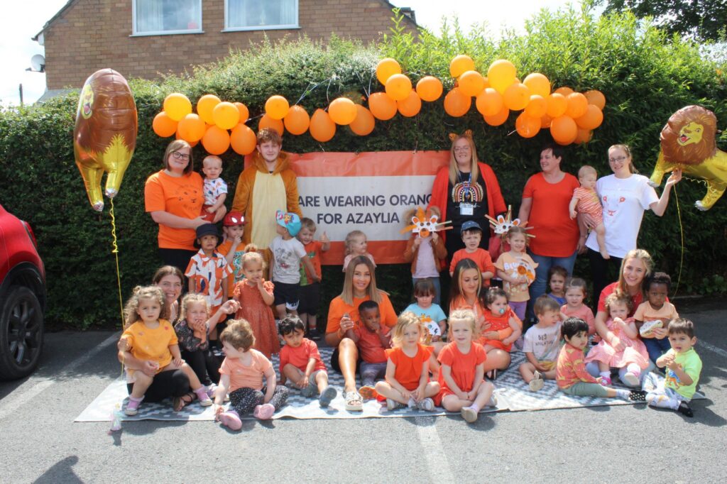 Kids Planet nurseries ‘Wear Orange for Azaylia’