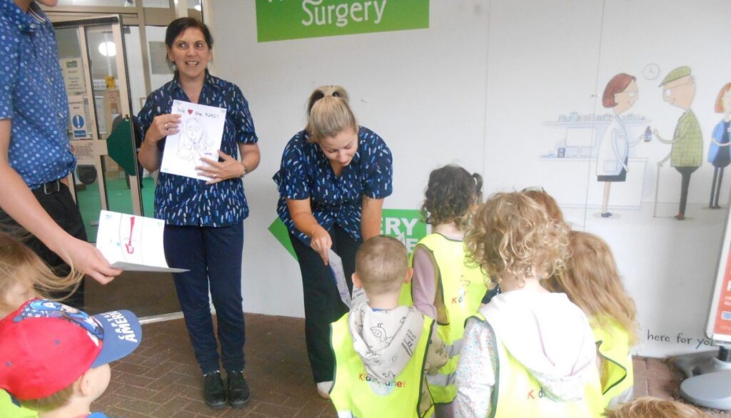 Wallsend visit local doctors to celebrate 75 years of NHS