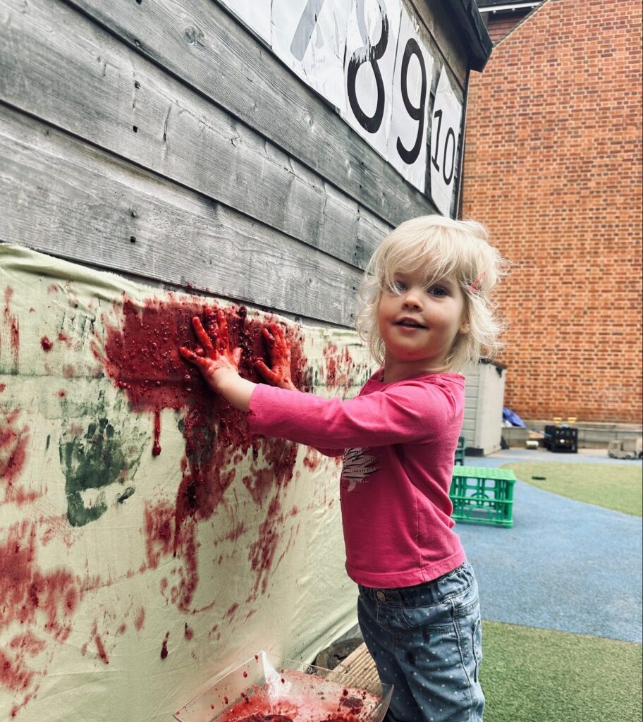 Messy Play Benefits