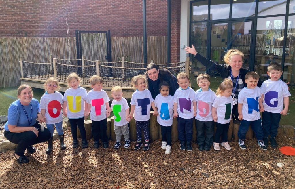 Kids Planet Winnington Ofsted ‘OUTSTANDING’!