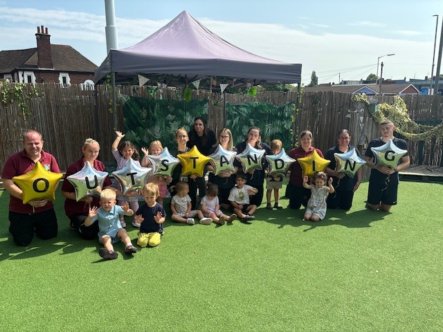 Kids Planet Rugeley Ofsted ‘OUTSTANDING’!