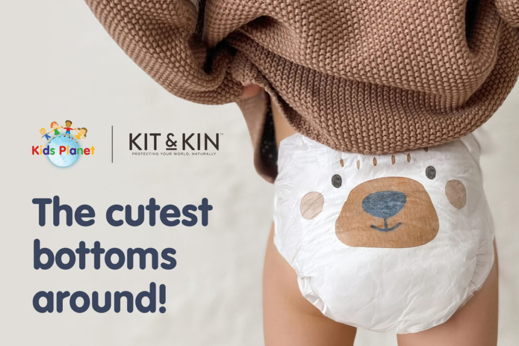 Kids Planet partners with Kit & Kin to bring eco nappies to every nursery