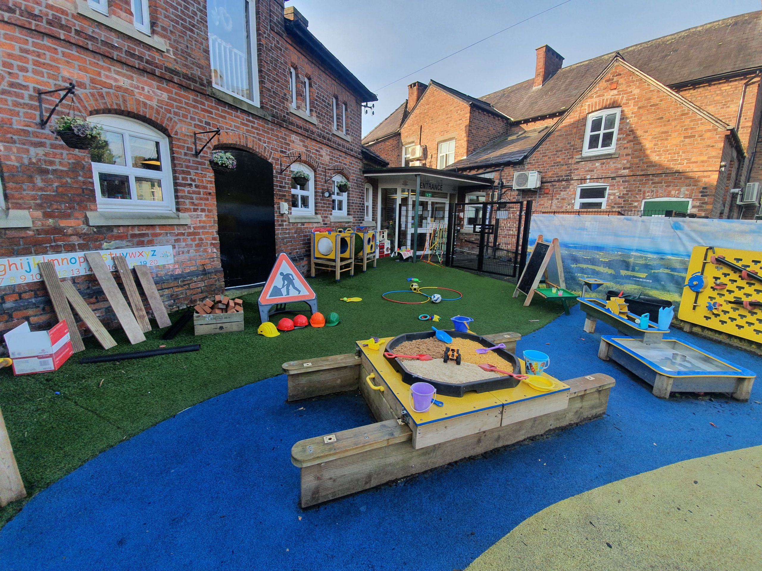 kids planet Lymm childrens nursery outside activities