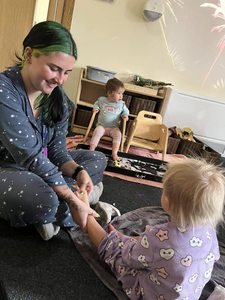 Sienna Moran Lloyd at Kids Planet Chester